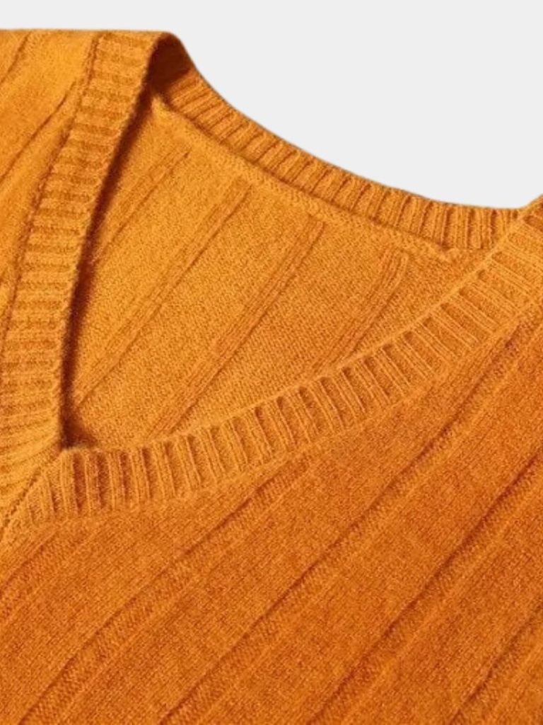 100% Merino Wool Pullover Sweater Vest — North Row | Detail View