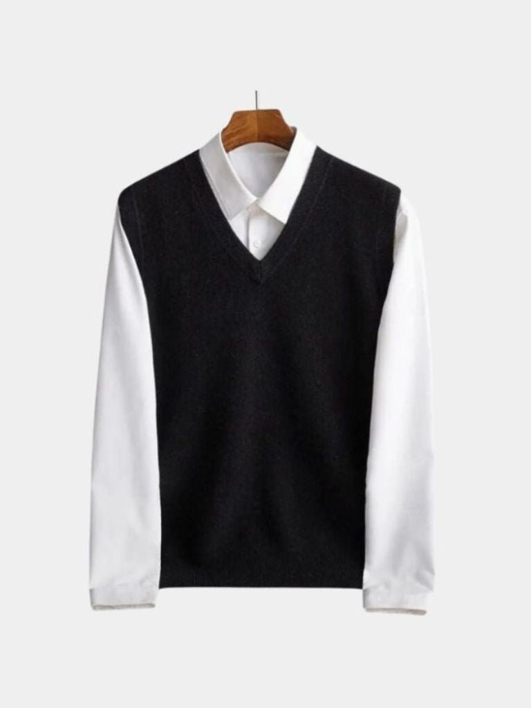 100% Merino Wool Sweater Vest — North Row | Worn Look