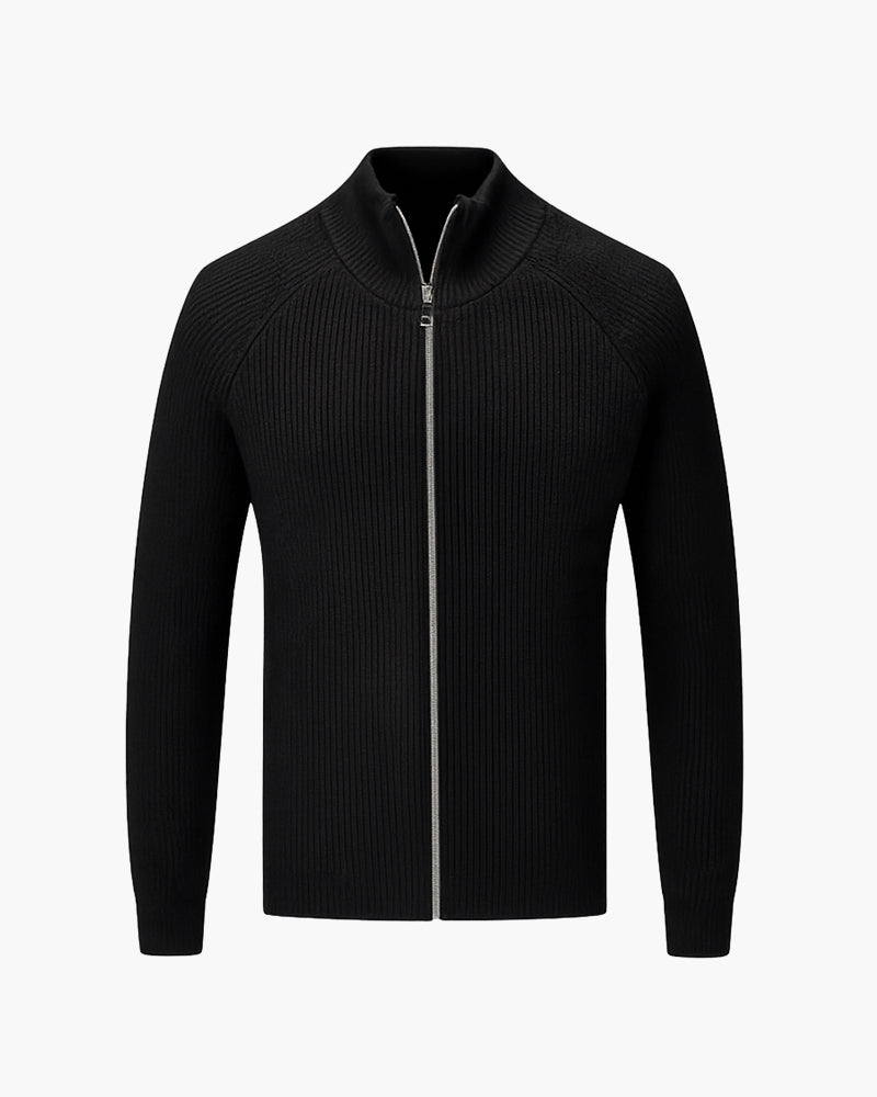 Amal Full-Zip Wool Gilet — North Row | Detail View