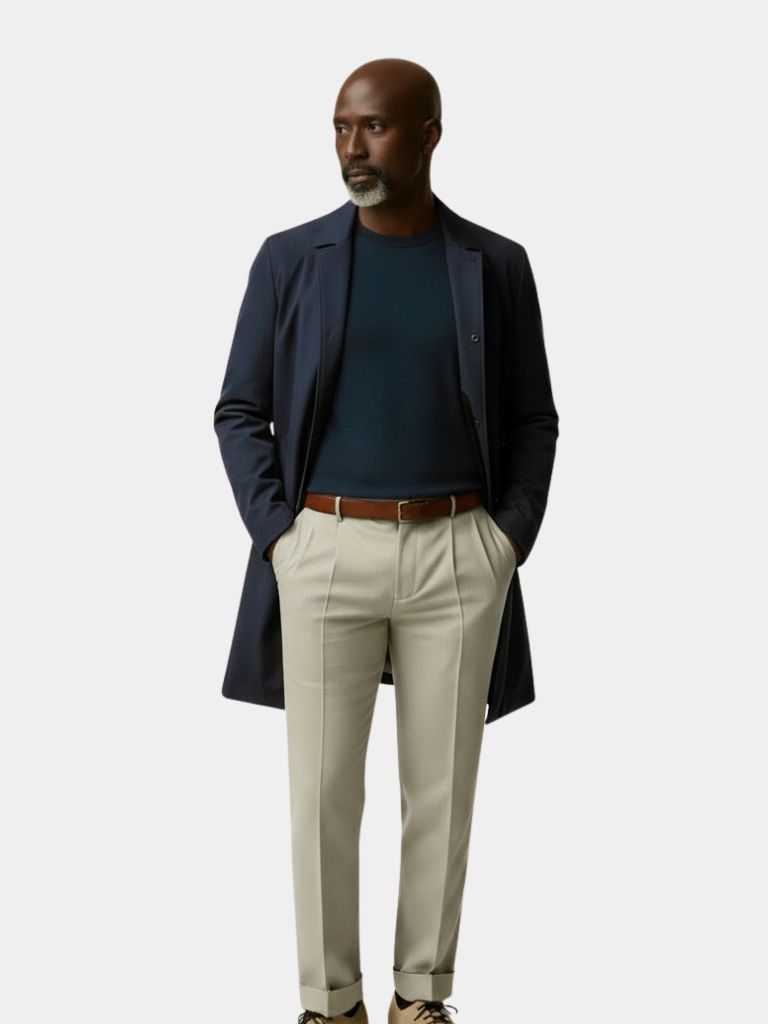 Winter Classic Overcoat — North Row | Back View