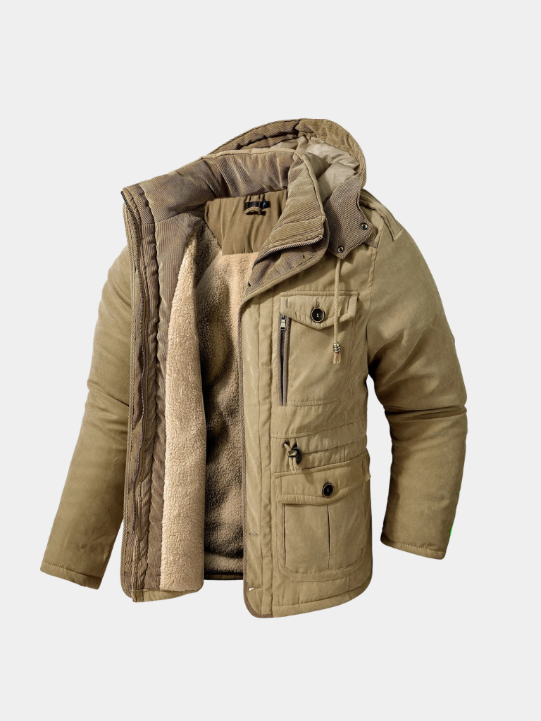 Urban Expedition Parka Jacket — North Row | Close-Up