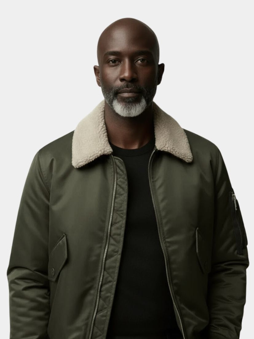 Casual Fleece Jacket — North Row | Side View