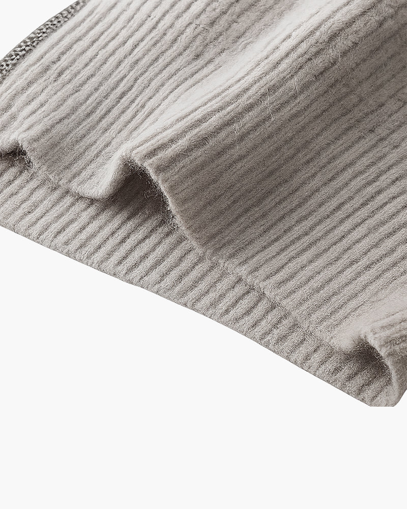 Amal Full-Zip Wool Gilet — North Row | Close-Up