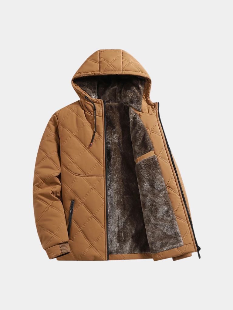 Slate Cavalier Zip Jacket — North Row | Worn Look