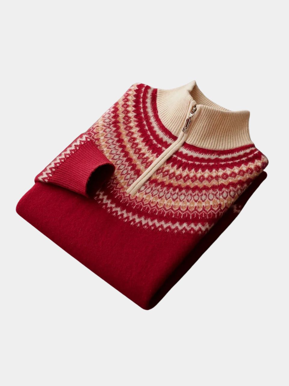 Valenbourg Nordic Knit Sweater — North Row | Worn Look
