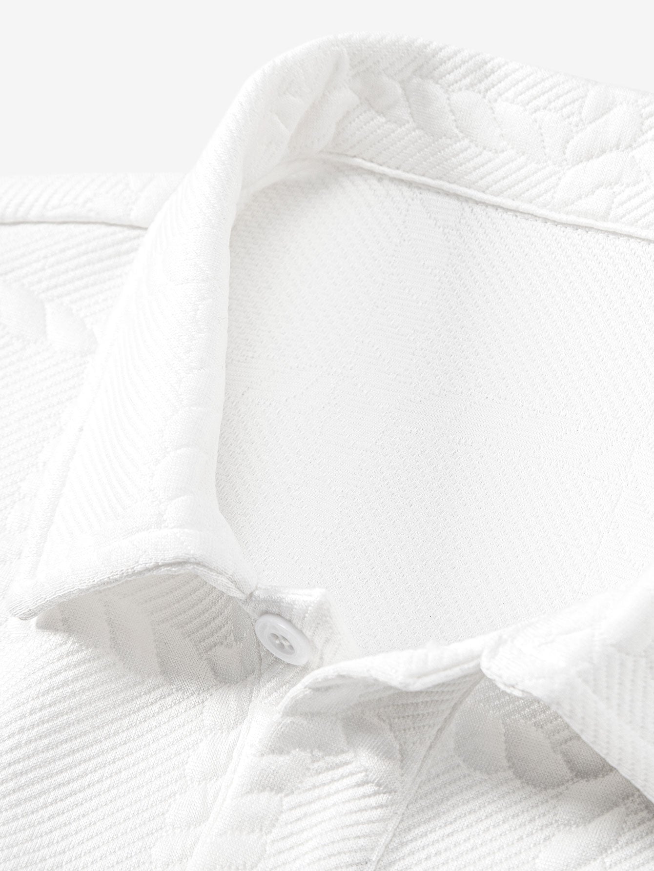 Checkered Jacquard Polo Shirt — North Row | Lifestyle