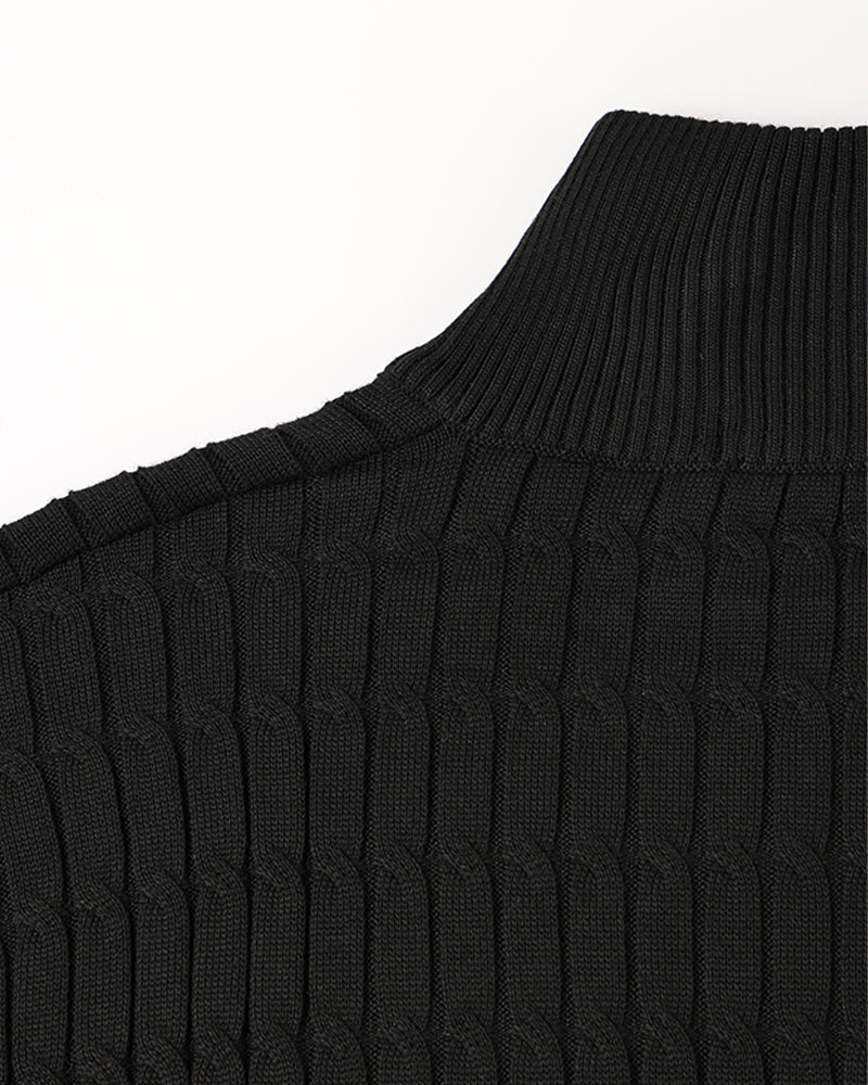 Caleb Half Zip Sweater — North Row | View 15