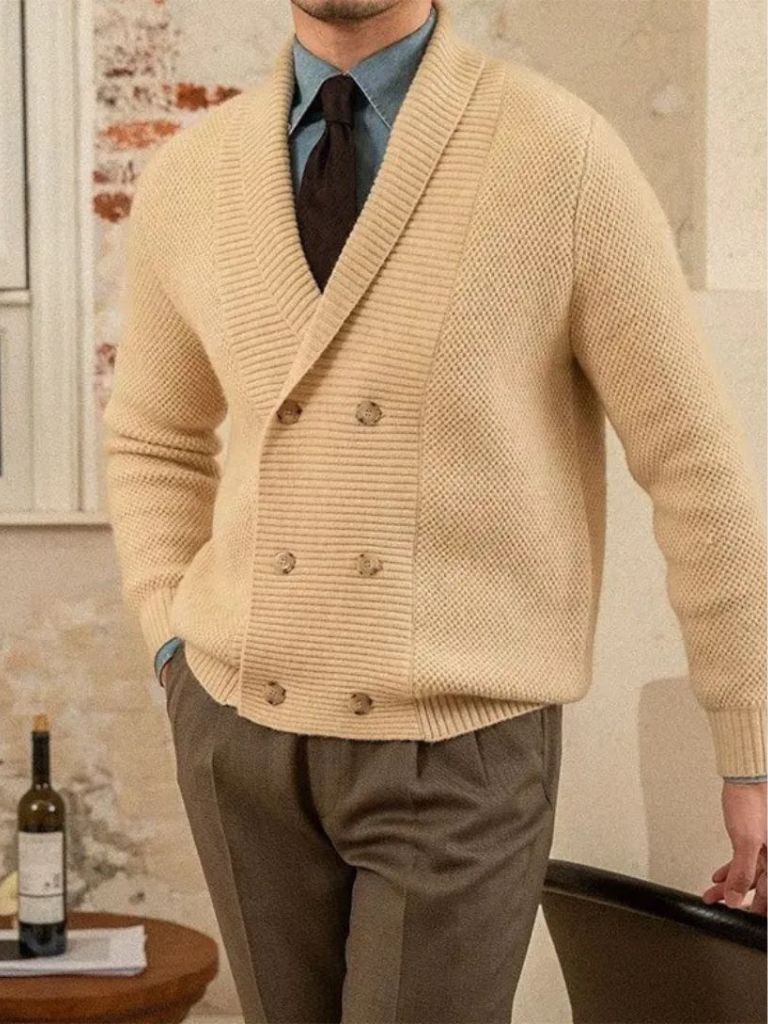 British Elegant Knit Cardigan — North Row | Lifestyle