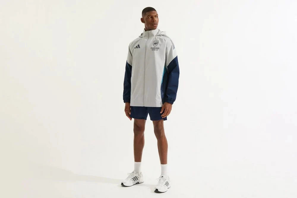 Jacket Arsenal 25/26 Grey All Weather