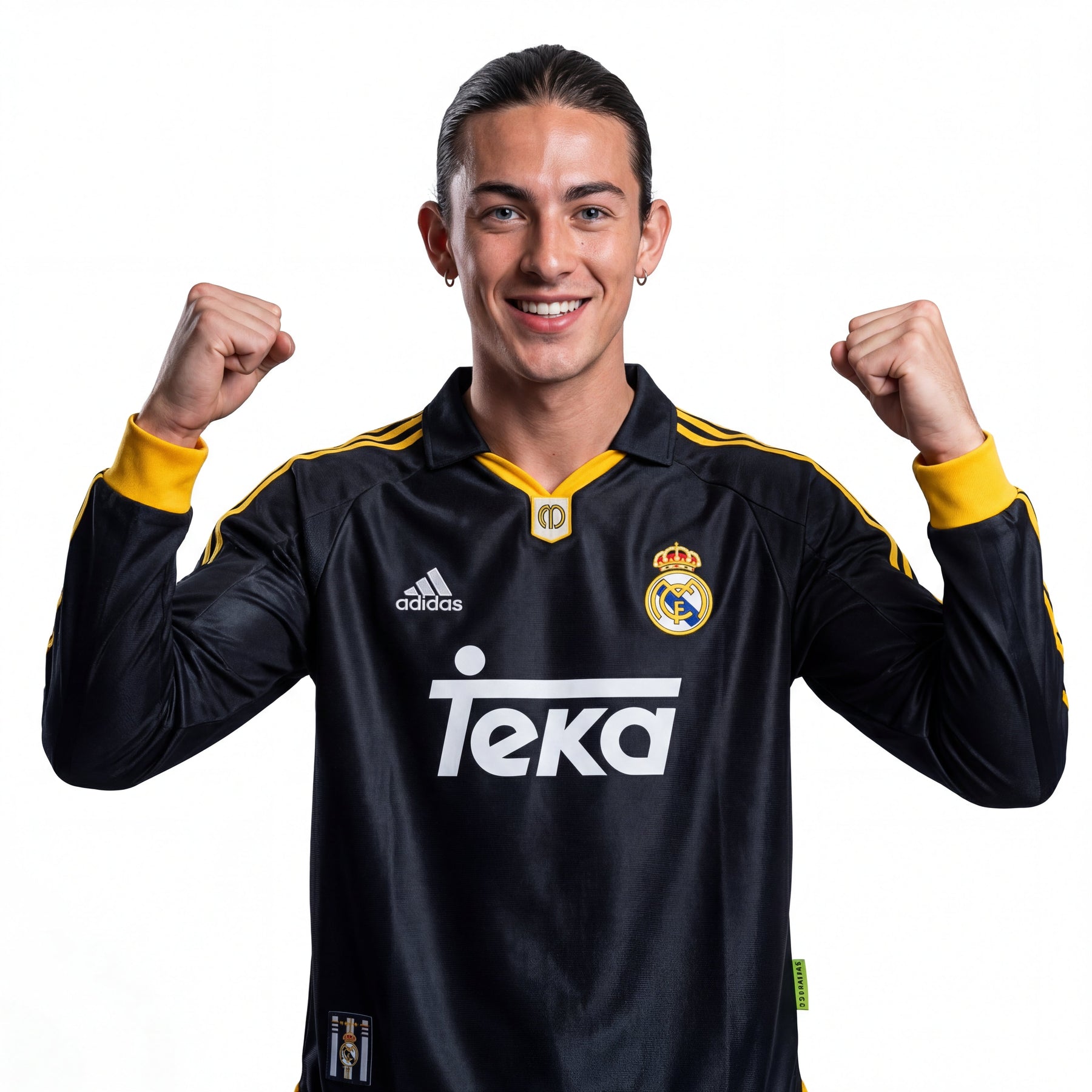 Jersey Real Madrid 99/00 Long Sleeve - Away Retro