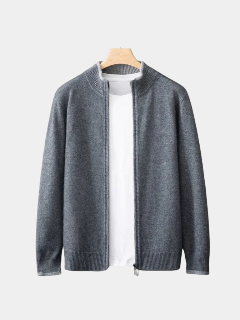 London Fog Cashmere Jacket — North Row | Texture Detail
