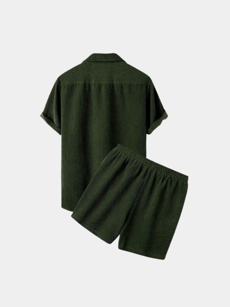 Summer Corduroy Set Shorts and Shirt — North Row | Lifestyle