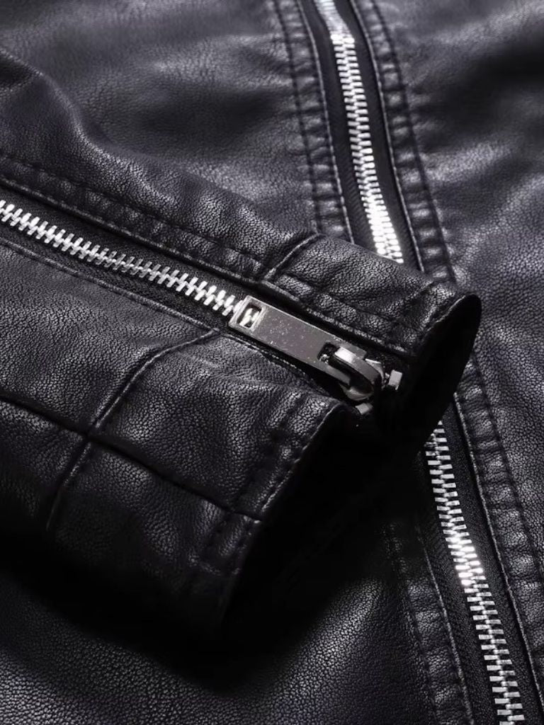 Montreux Hide Jacket — North Row | Detail View