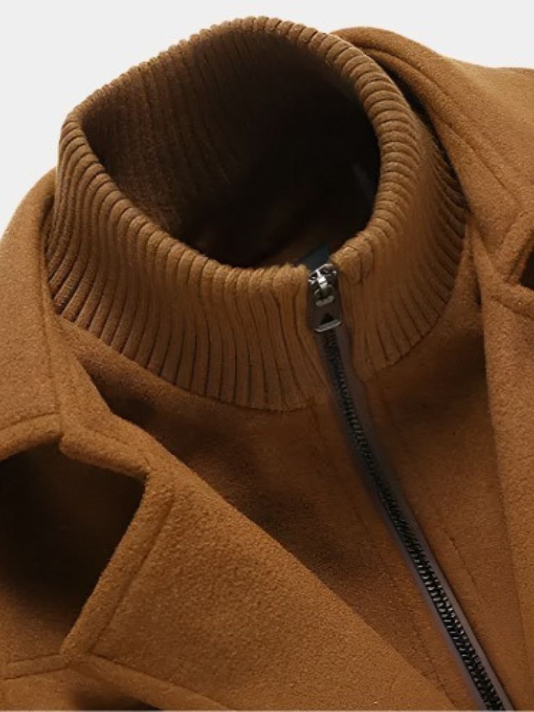 Old Money Two-Piece Winter Coat — North Row | Close-Up