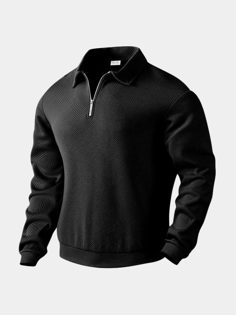 Sandmoor Luxe Pullover — North Row | Model Wearing