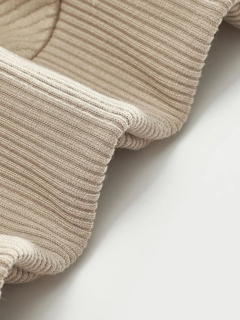Sandmoor Luxe Pullover — North Row | Close-Up
