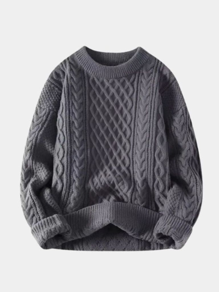 The Belmont Sweater — North Row | Flat Lay