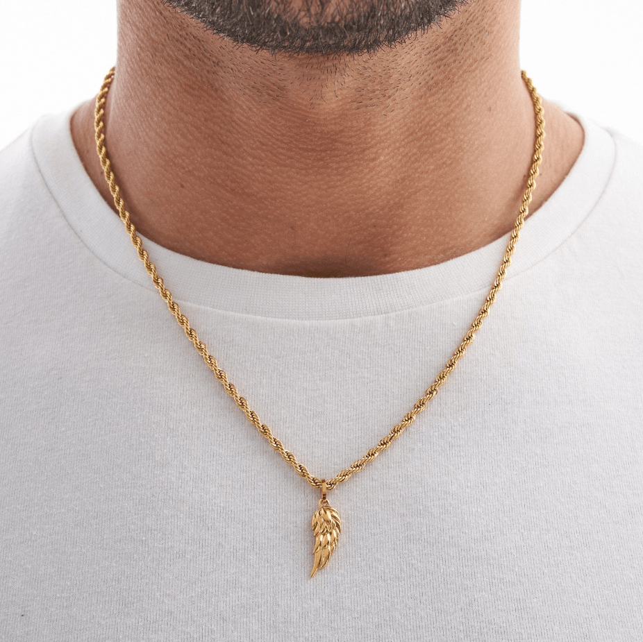 Wing Necklace — North Row | Back View