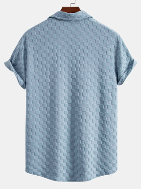 Checkerboard Terry Shirt & Shorts — North Row | Lifestyle