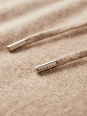 100% Cashmere Hooded Sweater — North Row | Flat Lay