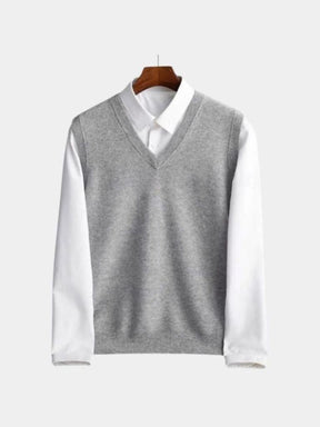 100% Merino Wool Sweater Vest — North Row | Full Length