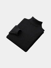 100% Merino Wool Turtleneck Sweater — North Row | Model Wearing