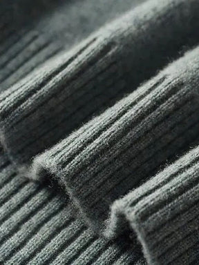 100% Merino Wool Turtleneck Sweater — North Row | Detail View