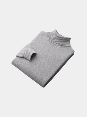 100% Merino Wool Turtleneck Sweater — North Row | Full Length