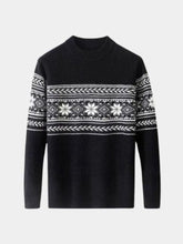 100% Wool Fair Isle Pullover Sweater Jumper — North Row | Full Length