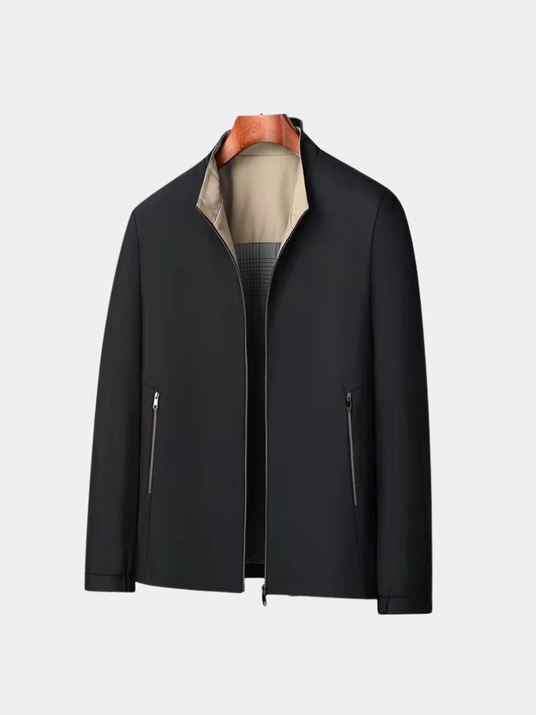 Lucien Zip Jacket — North Row | Texture Detail