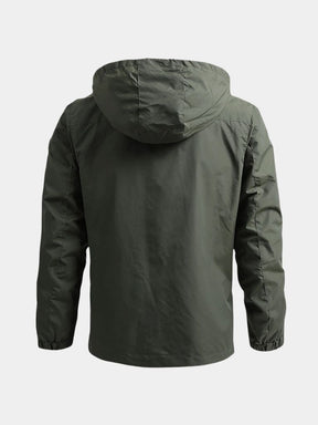 Tactical Waterproof Expedition Shell — North Row | Texture Detail