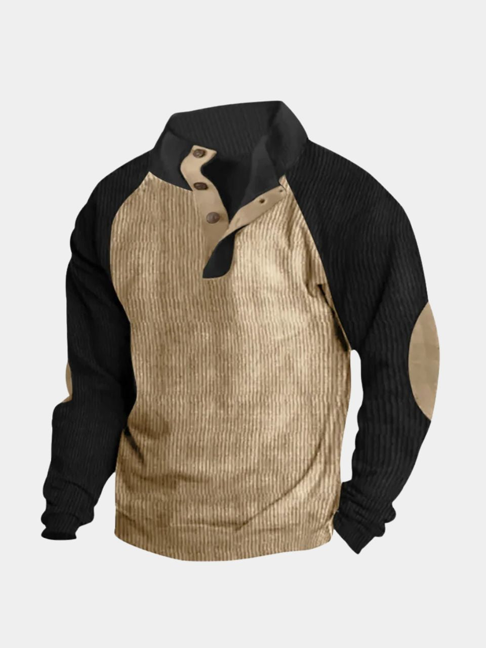 Buckridge Casual Corduroy Pullover — North Row | Texture Detail