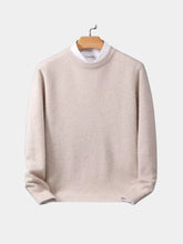Linear Core Cotton Pullover — North Row | Close-Up