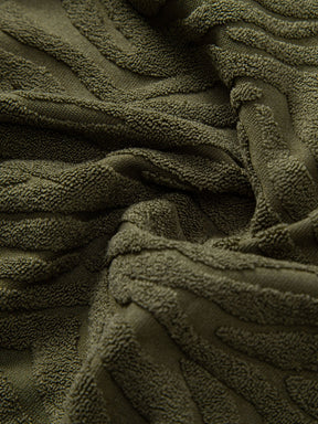 Animal Texture Terry Cuban Shirt & Shorts — North Row | View 16