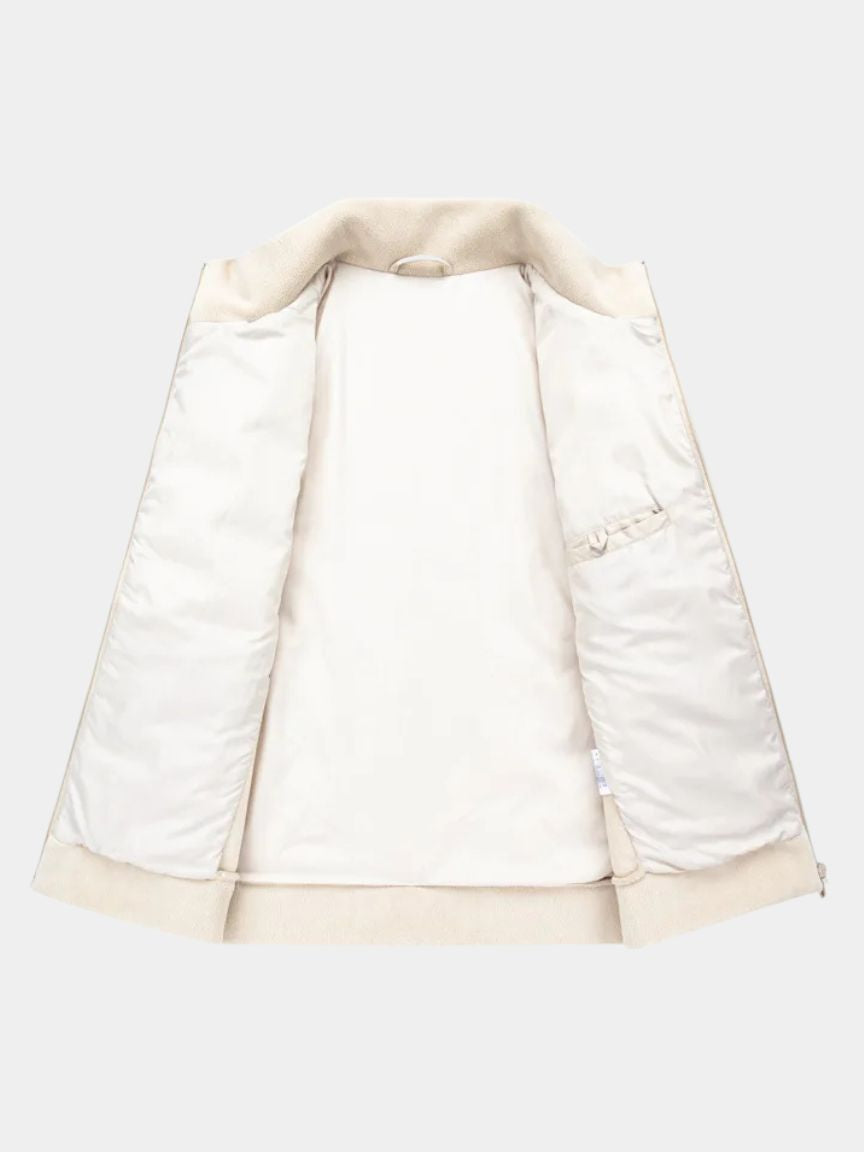 Alpine Cream Hybrid Jacket — North Row | Lifestyle