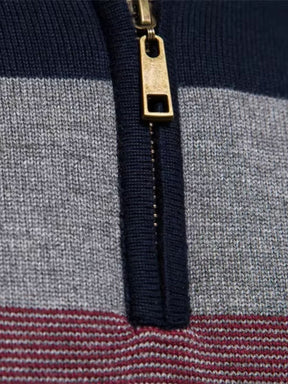 Minimalist High Collar Sweater — North Row | Detail View