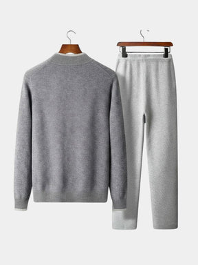 Heritage Cashmere Lounge Set — North Row | Flat Lay