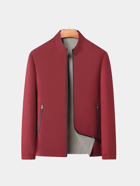 Lucien Zip Jacket — North Row | Collar Detail