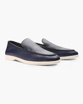 Cowhide Leather Loafers — North Row | Front View