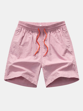 Regular Fit Palm Trees Silhouette Print Cotton T-Shirt & Swim Shorts — North Row | View 13