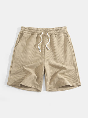 Striped Jacquard Sleeveless Hooded T-Shirt & Shorts — North Row | View 15