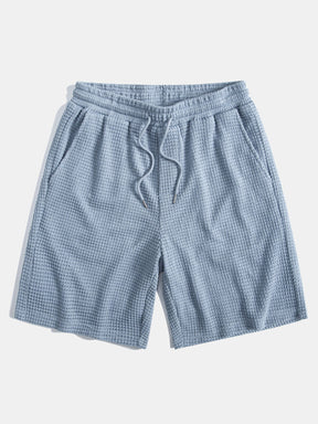 Waffle Textured Cuban Shirt & Shorts — North Row | Texture Detail