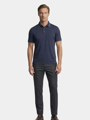 Oxford Polo Shirt — North Row | Back View