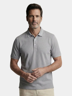 Steel Grey Polo — North Row | Front View