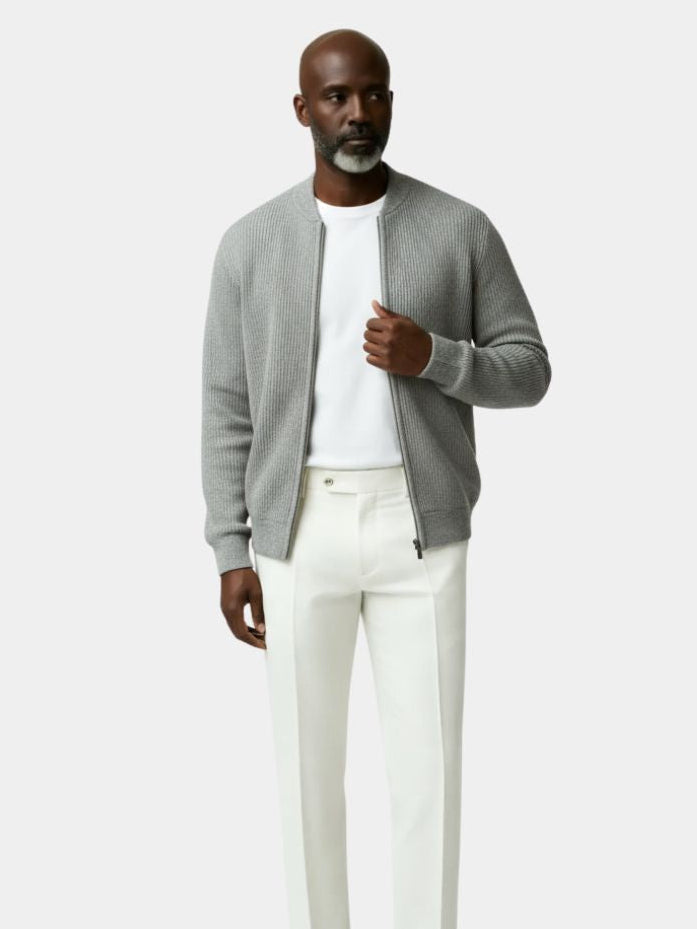 Soft Cotton Jacket — North Row | Back View