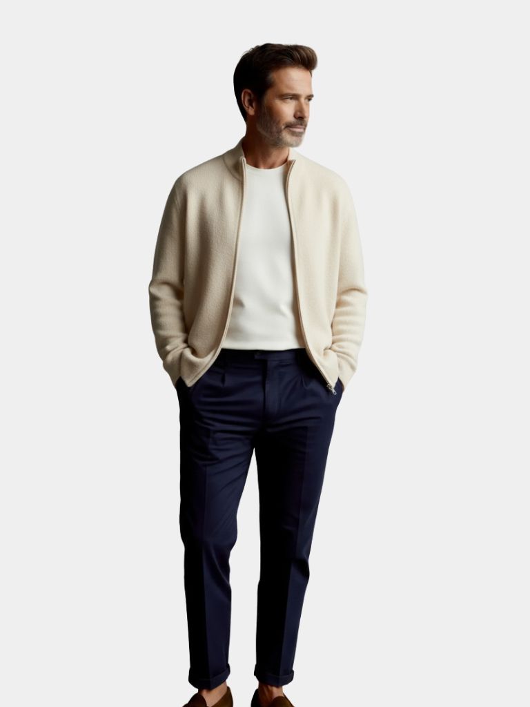 Cashmere Sweater — North Row | Back View