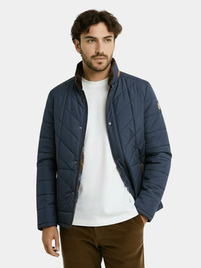 Quilted Winter Jacket — North Row | Side View