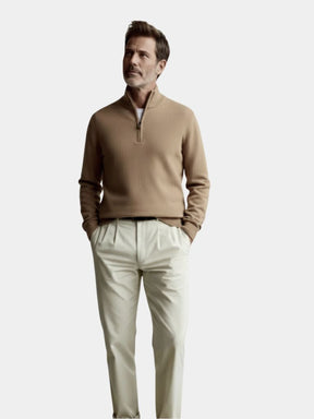 Merino Half Zip Sweater — North Row | Back View