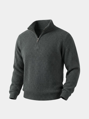 Classic Highland Quarter-Zip Sweater — North Row | Worn Look