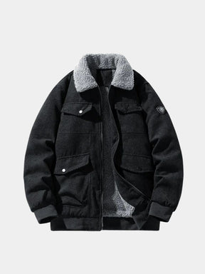 Iron Ore Sherpa Cargo Jacket — North Row | Close-Up